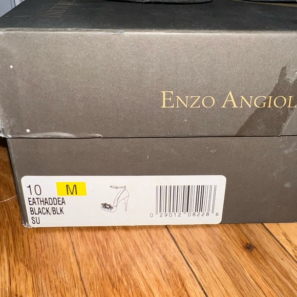 Enzo Angiolini Eathaddea Platform Stiletto Ankle Strap Pump Size 10 - Picture 11 of 11